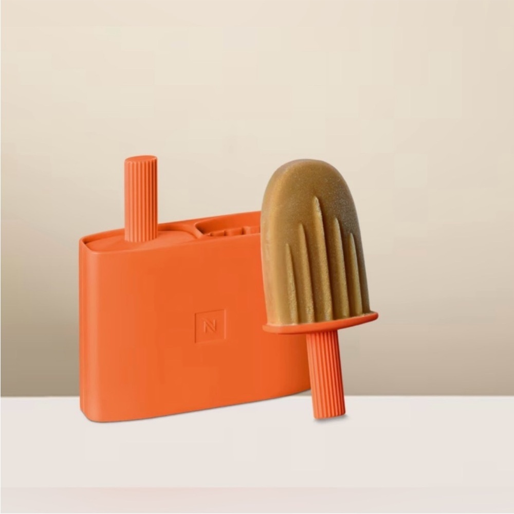 Nespresso Orange Popsicle Mold New in Package Ice Pop Mold